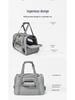Portable Foldable Pet Crossbody Bag - Breathable Handbag for Cats & Dogs