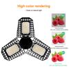 Deformable Bulb 3 Panels 40/60/80w Workshop Lighting Industrial Lighting For Garage Warehouse Emergency Hot Ceiling Light Newest