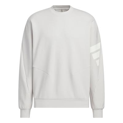 adidas Fos Future Style Sweat Crew Lightweight Sports Series Casual Loose Fit Round Neck Pullover Long Sleeve Sweatshirt Men Sweatshirt KC0157