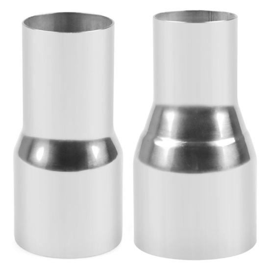 JNNJ Adattatore per Tubo Di Scarico, Connettore Del Tubo Di Scarico Dell'acciaio Inossidabile, Tubi Di Estensione Del Sistema Scarico Dell'automobile Parte Modificata Riduttore(51mm-63mm