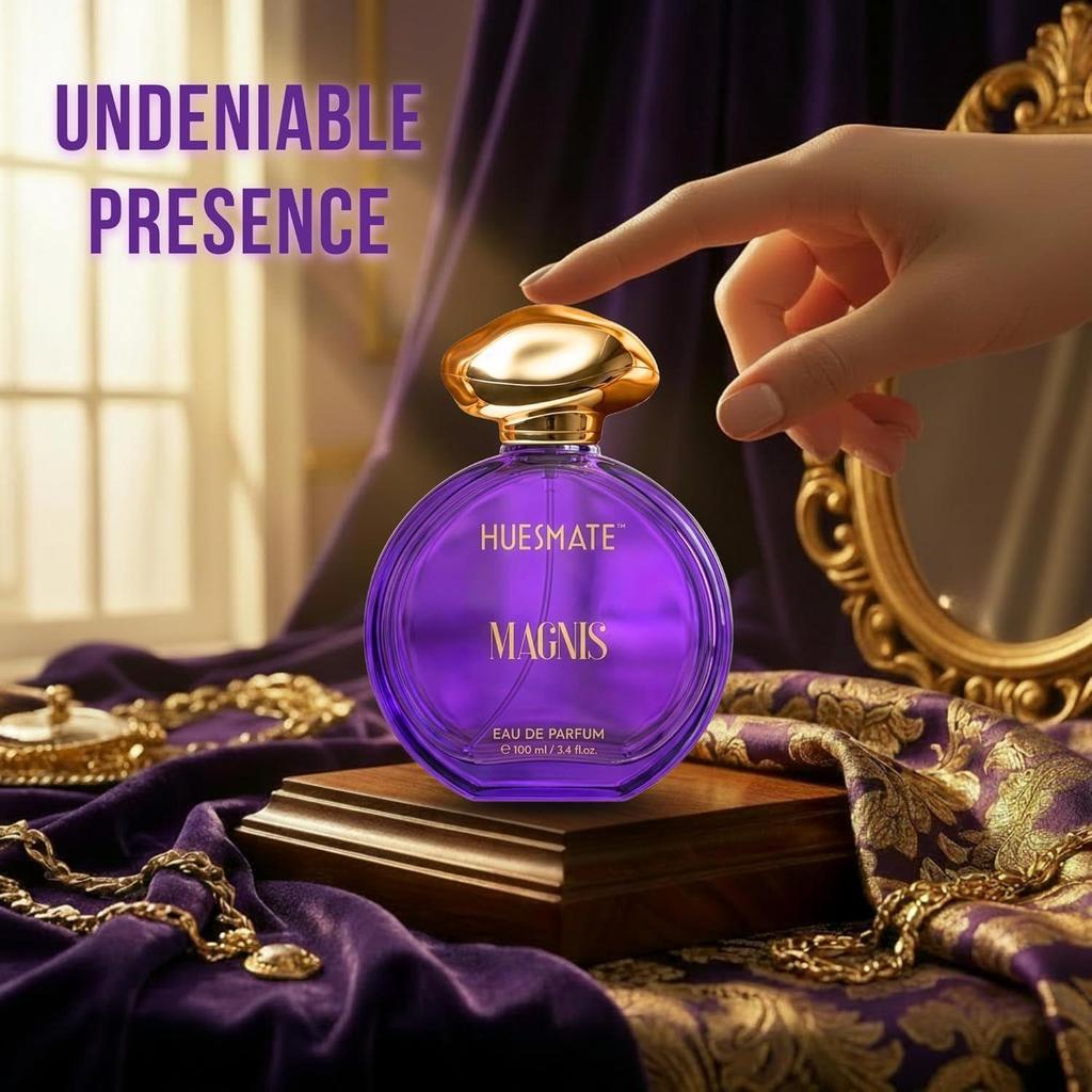 MAGNIS Luxury Perfume for Women | Long Lasting Fragrance | Premium EDP | Floral, Fruity, Aromatic, Fresh, Woody, Oriental Scent Profile