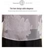 Stylish Round Neck Chiffon Pullover for Moms - Breathable Seven-Sleeve Summer Top for Middle-Aged & Elderly Women