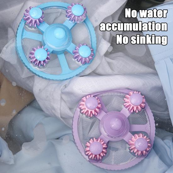 Washing Machine Filter Reusable Mesh Design Floating Hair Collector Deep Cleaning High-Efficiency Pet Hair Remover