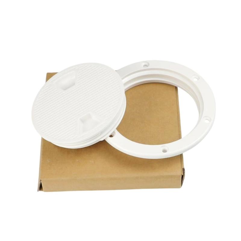 High Strength Plastic Marine Inspection Port Corrosion Resistant Durability for Saltwater Use Size 4Inch 6Inch 8Inch