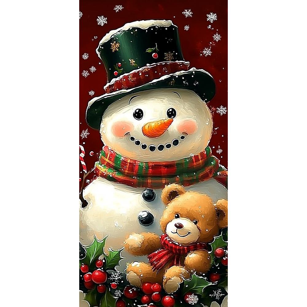 Christmas Door Lining Snowman Door Cover Christmas Outdoor Decorations For Home 2025 Ornaments Xmas Gifts 2026 New Year Decors