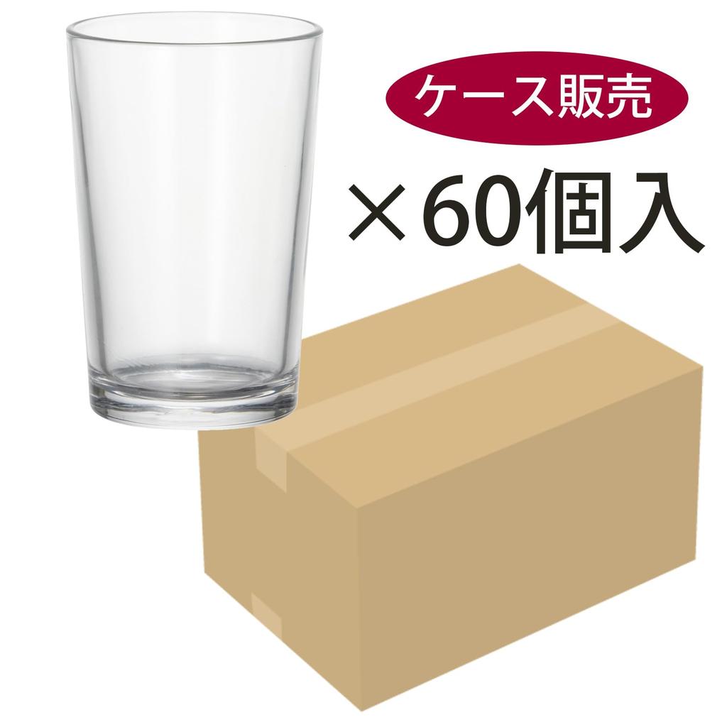 Toyo Sasaki Glass Tumbler Glass Standard Press 6 Tumblers 170ml Set of 60 Made in Japan Dishwasher Safe Glass Cup Beer Glass Commercial Glass P-01102