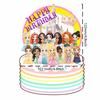 Princess Birthday Cake Topper Set for Kids' Party Decorations