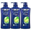Clear Men Anti-Schuppen Öl-Kontroll Shampoo (3x450g)