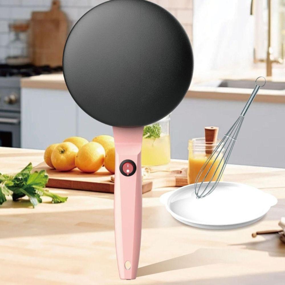 Ergonomic Grip Crepe Maker Nonstick Electric Pancake Pan Electric Crepe Maker Breakfast Cooking