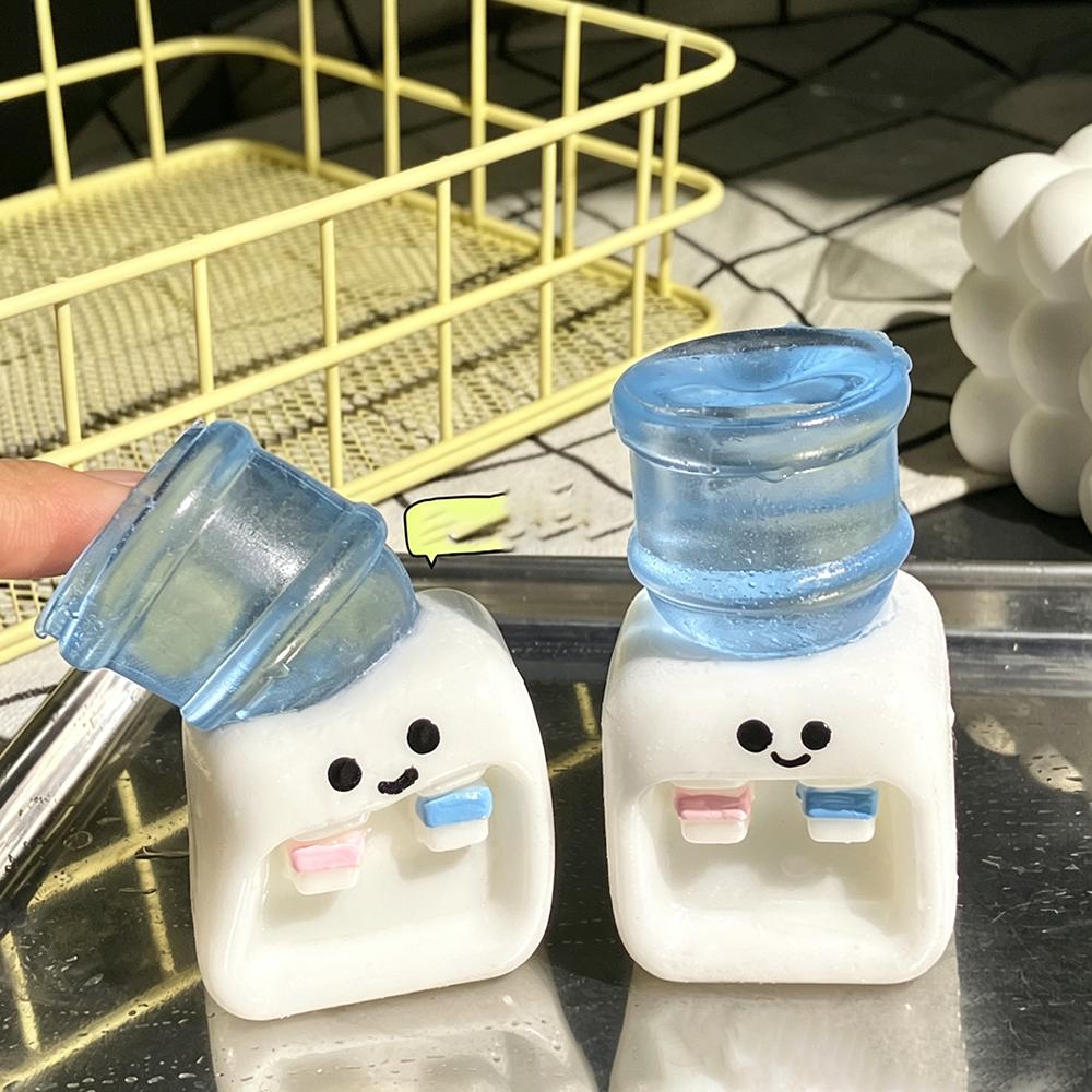 Schattige Waterdispenser Knijp Fidget Speelgoed Zacht Tpr Cartoon Vorm Stressverlichting Hand Stretch Sensorisch Speelgoed Bureau Decor Dagelijks Cadeau