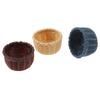 1:12 Dollhouse Miniature Resin Mini Storage Basket Model Decor Accessories