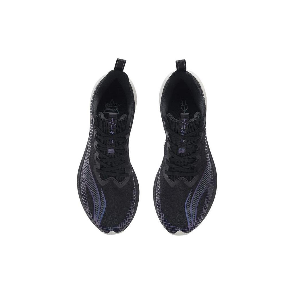 Li Ning Red Rabbit 5 Pro Trendy Shock Absorption Non-Slip Wear-Resistant Low-Top Running Shoes Men Running Shoes Black White ARMS003-9