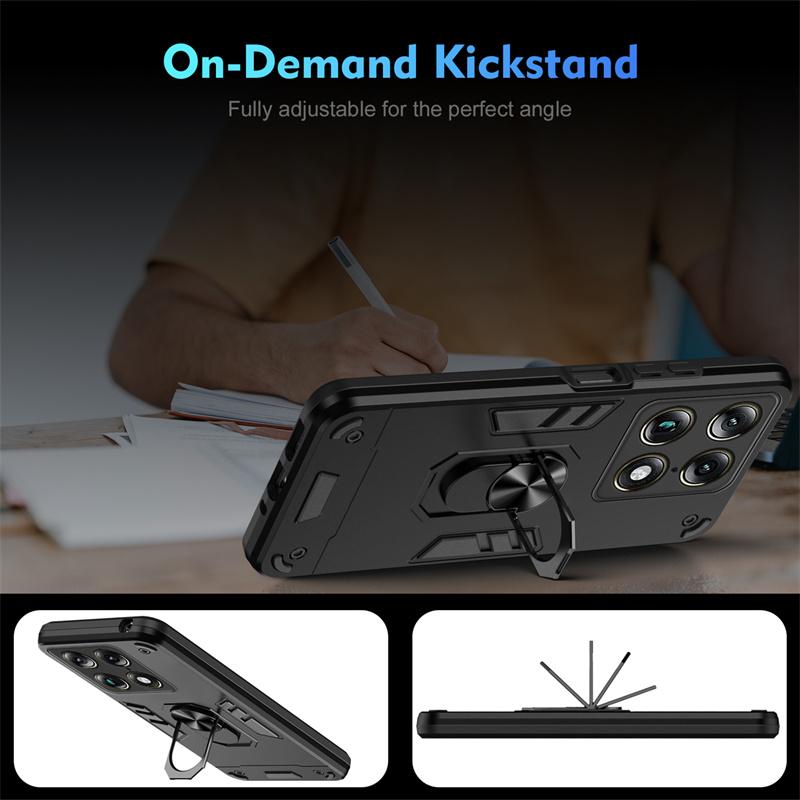 Funda For Motorola Signature 5G Rugged Armor Camera Protect Phone Case For Moto Signature Magnetic Holder Ring Cover Capa Coque