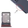 For Motorola Edge 50 Neo 10pcs Original SIM Card Tray + SIM Card Tray (Red)