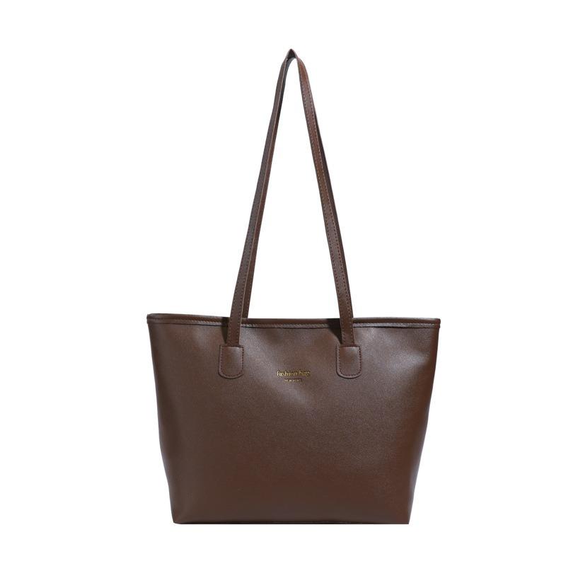 Large-capacity Bag, New High-end College Student Class Shoulder Bag, Women's Portable Commuter Tote Bag