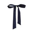 Retro fashionable polka dot long silk scarf women's spring and autumn y2k hot girl fashion versatile decorative scarf thin streamer