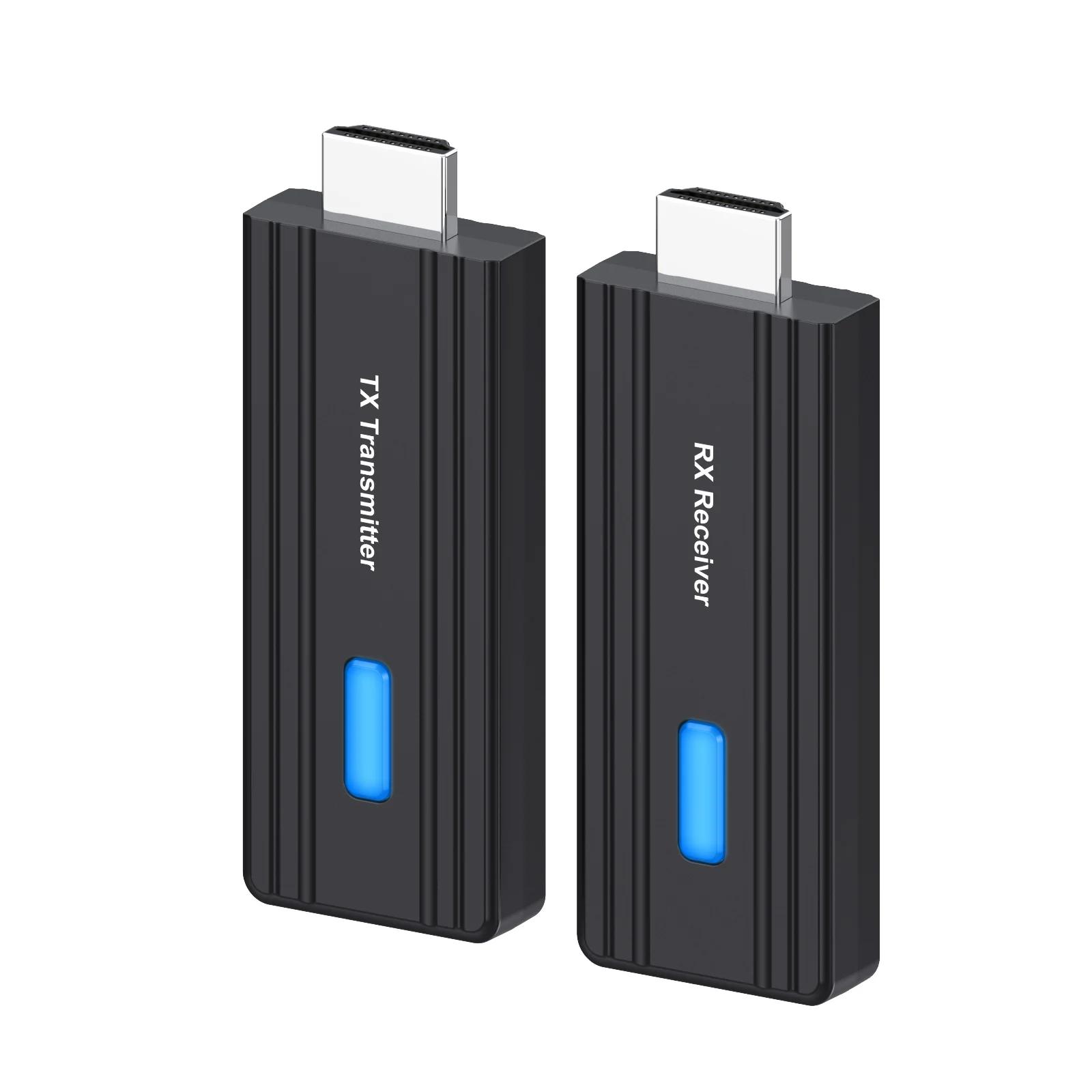 

50M Бездротовий подовжувач Відеопередавач Приймач 1080P Бездротовий HDMI-сумісний Дисплей ТВ-стік Адаптер для Камери ТБ