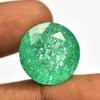 Natural Green Emerald Loose Gemstone 29.95 Ct Round Cut for Jewelry Making and Gem Collections
