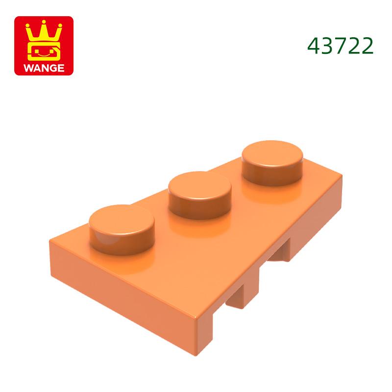 158Pcs/lot 43723 2x3 Right Wedge Plate Construction Bricks MOC Accessories Works With Featuring Blocks Kids Playthings Gift Idea Box
