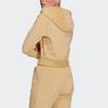 adidas Originals Cropped Coats Women's Beige Hooded Moderate H18826