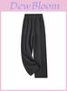 Girls High Waist Casual Pants With Thick Polyester Fabric For Autumn Winter Comfort