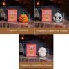 Cadou Halloween Decor de Petrecere Dovleac Simulat Ornament Fantomă Desen Animat Handmade Lumânare Ceară de Soia Ambiantă 3 Stiluri