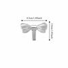 Retro Bow Tie Brass Handle Furniture Hardware Wardrobe Drawer Pulls Cabinet Door Knobs  Furniture