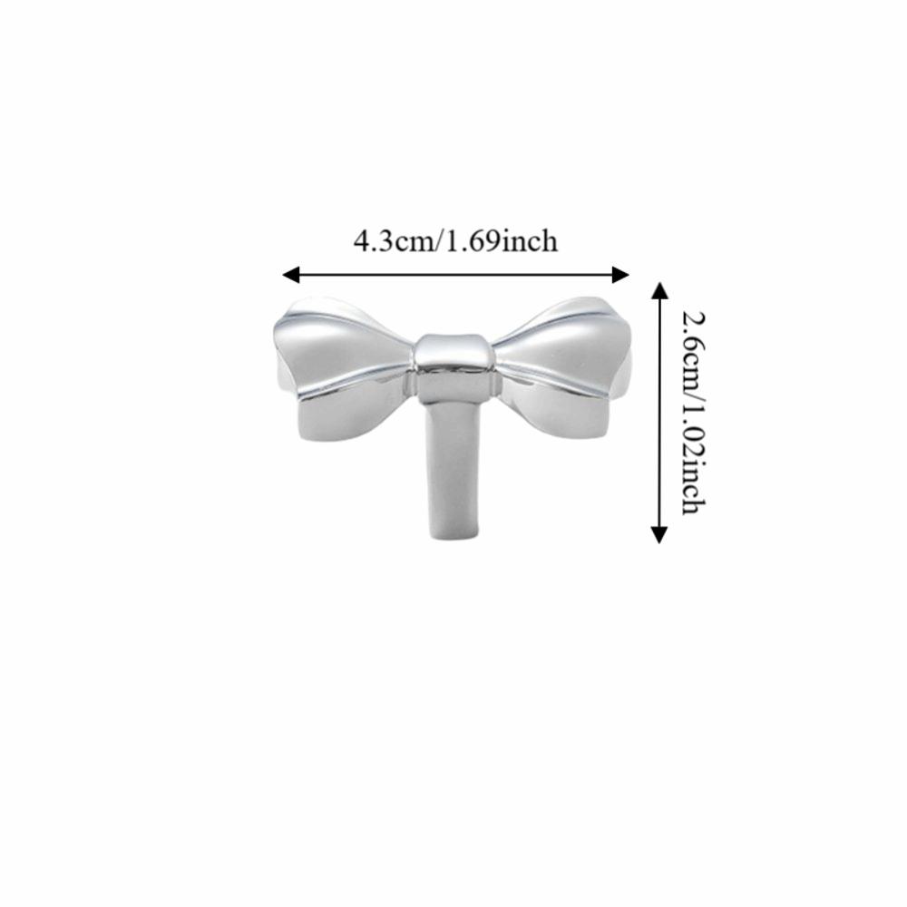 Retro Bow Tie Brass Handle Furniture Hardware Wardrobe Drawer Pulls Cabinet Door Knobs Furniture