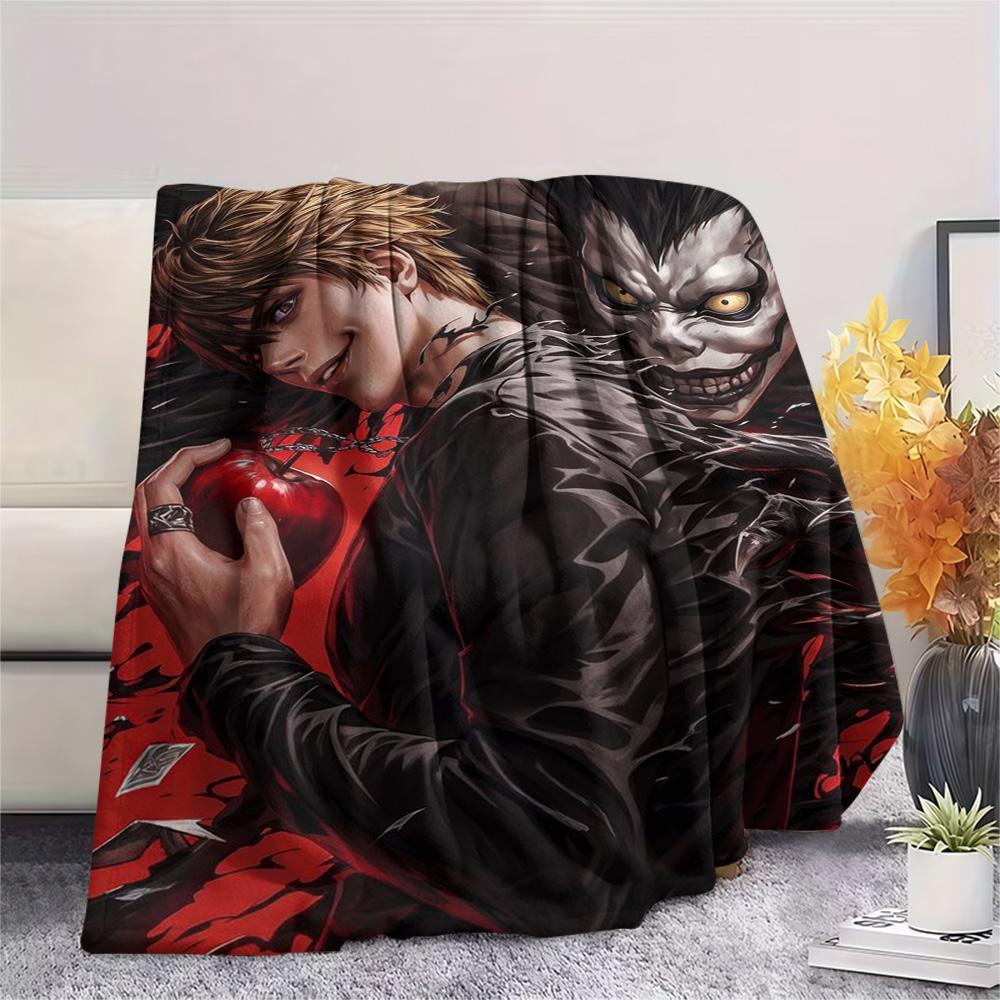 Death Note Anime Print Blanket Camping Trip Blanket Air Conditioning Blanket Sheet Digital Printing