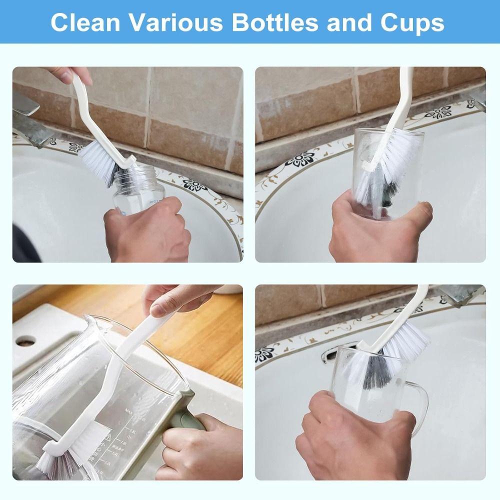 11Pcs Strong Decontamination Stove Rust Remover Hard Bristle Kitchen Cleaning Brush Kit  Household
