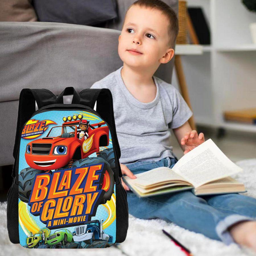 Blaze i maszyny potworne plecak dla dzieci maluch przedszkole torby książkowe kawaii chłopcy dziewczęta dzieci kreskówki szkolne torby