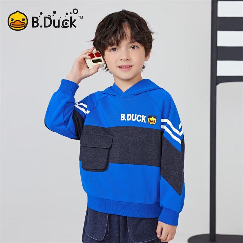 Детская толстовка с капюшоном B.Duck с мультяшным принтом для мальчиков 105cm