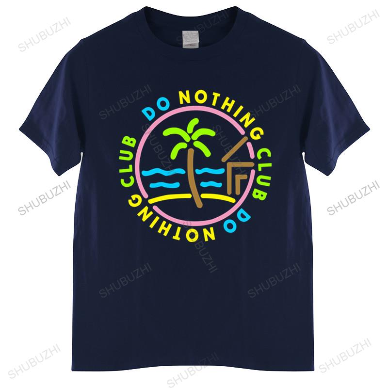 Club Des Faineants Palmier Luxe Logo Paris Mode Brand Teeshirt Unisex Cotton T Shirt Summer Brand Tshirt Do Nothing Club