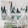 Landscape Painting Art Wall Hanging Beautiful Bohemian Tapestry Sheet Beach Towel Bedroom Room Aesthetic Decoration Home Decor