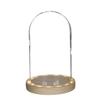 Cloche en verre lumineuse 21,5 cm x Ø 14 cm