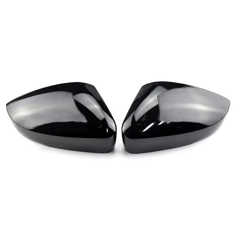 For VW Polo Mk5 6R 6C 2009-2017 ABS Car Rearview Side Mirror Cover Wing Cap Exterior Door Housing Shell Trim Replacement
