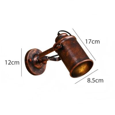 Vintage Eisen Indoor Wandleuchte Strahler