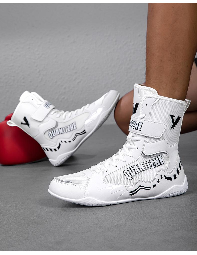Men's Professional Boxing and Wrestling Shoes