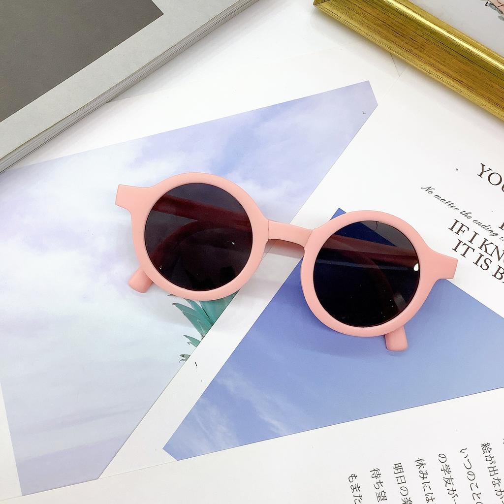 Children'S Folding Sunglasses Personalized Fashion Children'S Sunglasses Travel Uv Protection Convenient Baby Glasses Tide