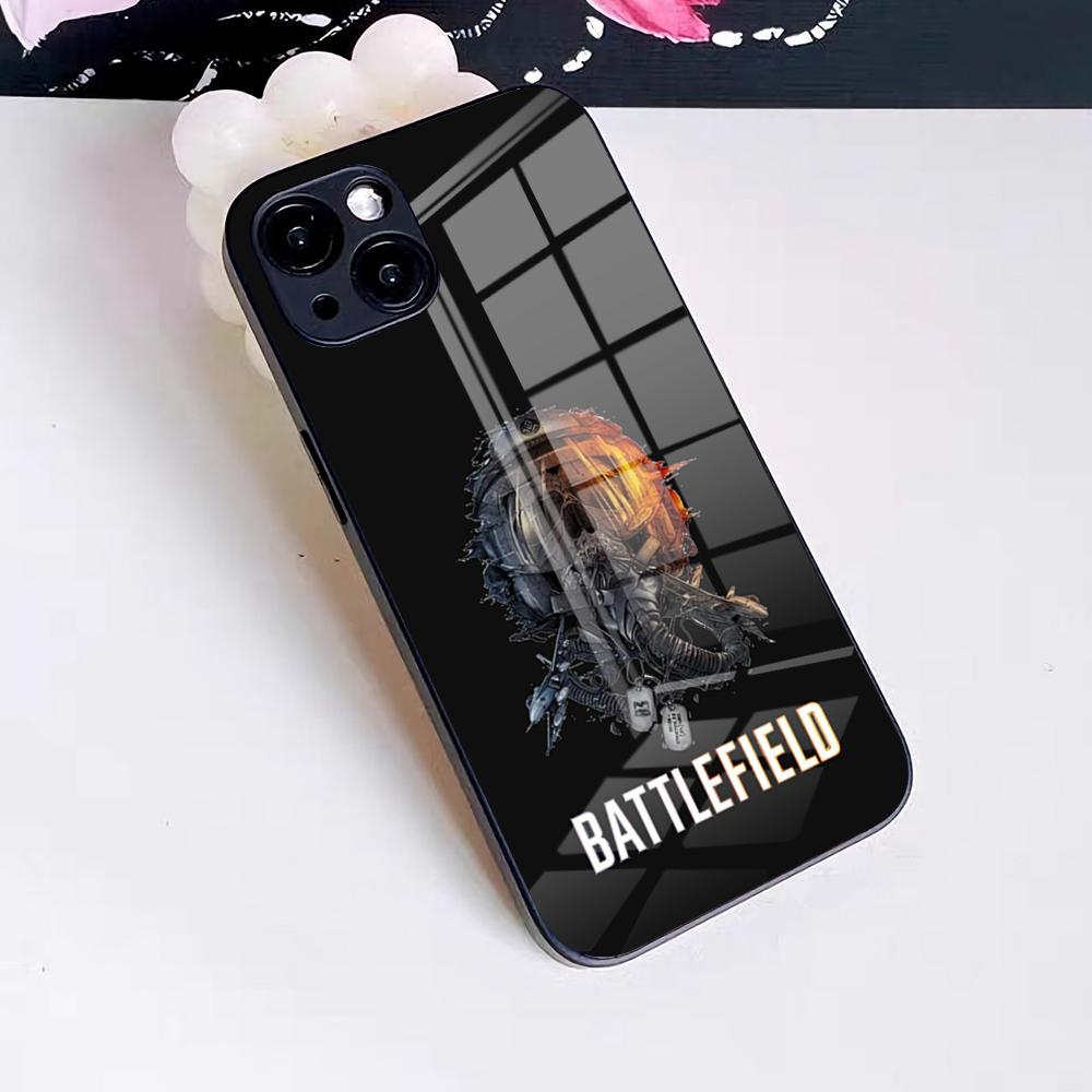 Game Battlefield 6 Phone Case For IPhone 17 Pro Max 16 15 14 Pro Max 13 11 X Xs Xr 8 7Plus Glass Cover