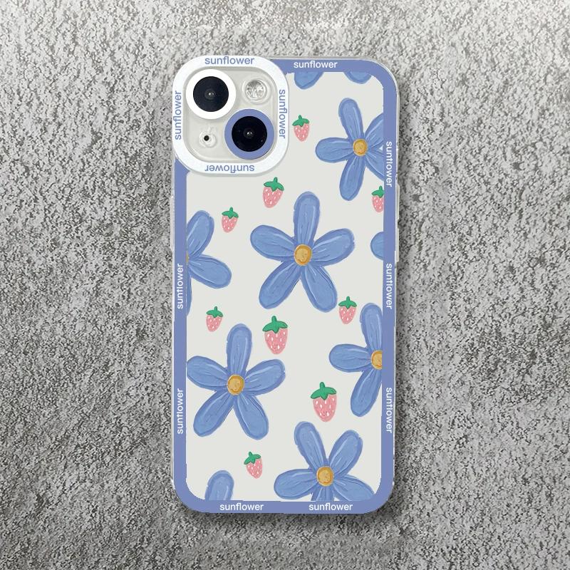 

Vanny Love Heart Phone Cases For IPhone 15 14 13 12 11 Pro Max 15Plus Mini X Xs XR 7 8 Plus Butterfly Flower Clear Black Covers iPhone 13