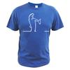 La Linea TV-Serie Print T-Shirt für Männer Mode O-Ausschnitt Unisex Tops Sommer Harajuku Übergroße Kurzarm T-Shirts Streetwear