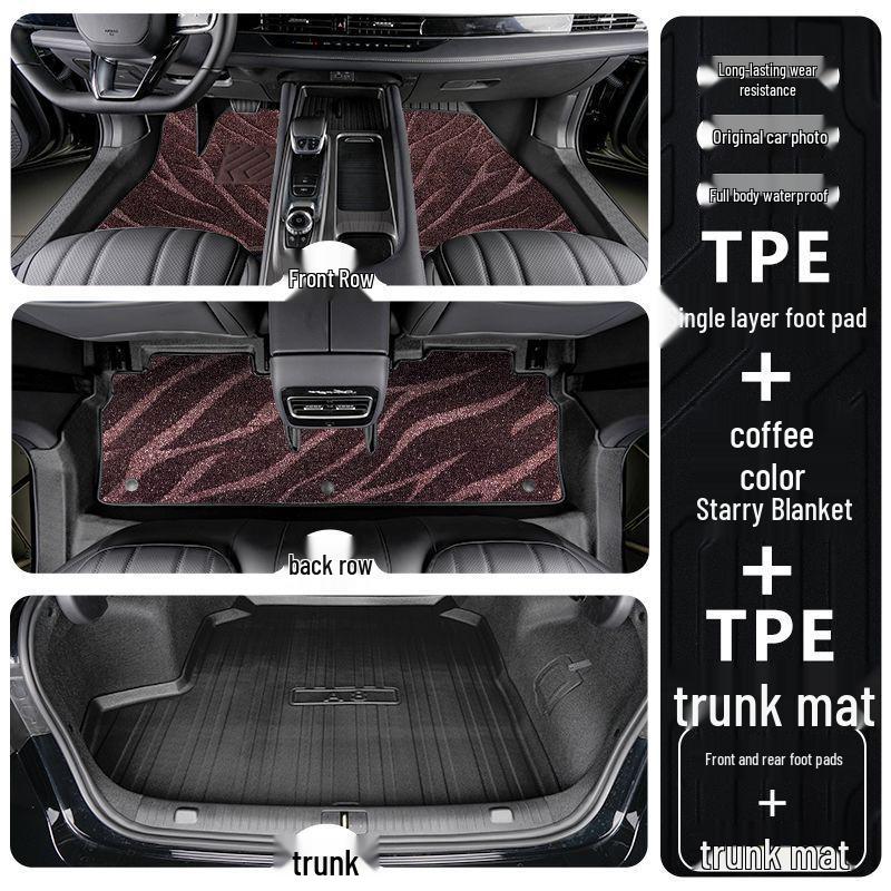 Fengyun A9L TPE Floor Mats 2025: Thickened, Wear-Resistant, Full Surround & Door Sill Coverage