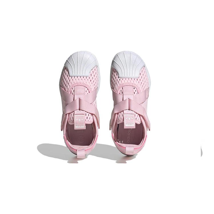 adidas Originals SUPERSTAR 360 Low Top Kids' Skateboarding Shoes Pink White Children Aged 3 7 Years Old HQ4055