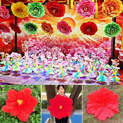 Hand - Flower Dance Props Artificial Flowers The Simulation Flower 30/40/50cm Peony Dancing Props