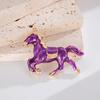 Yousheng Chinese New Year Horse Charm 2026Year of The Horse Mascot Pendant Lucky Zodiac Animal Alloy Feng Shui Charm for DIY Keychain Bracelet Jewelry