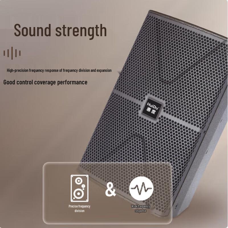 HUIDU Professional 15-inch Full-Range Speaker System