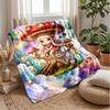 Fairy Mushroom Home Theme blanket Lightweight Warm Flannel Blanket Decorative Throw Blanket for Home Decoration