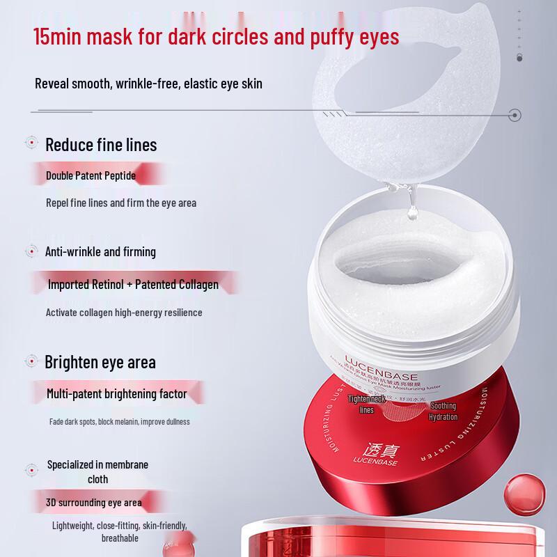 TRUU Multi-Peptide Anti-Wrinkle Eye Mask