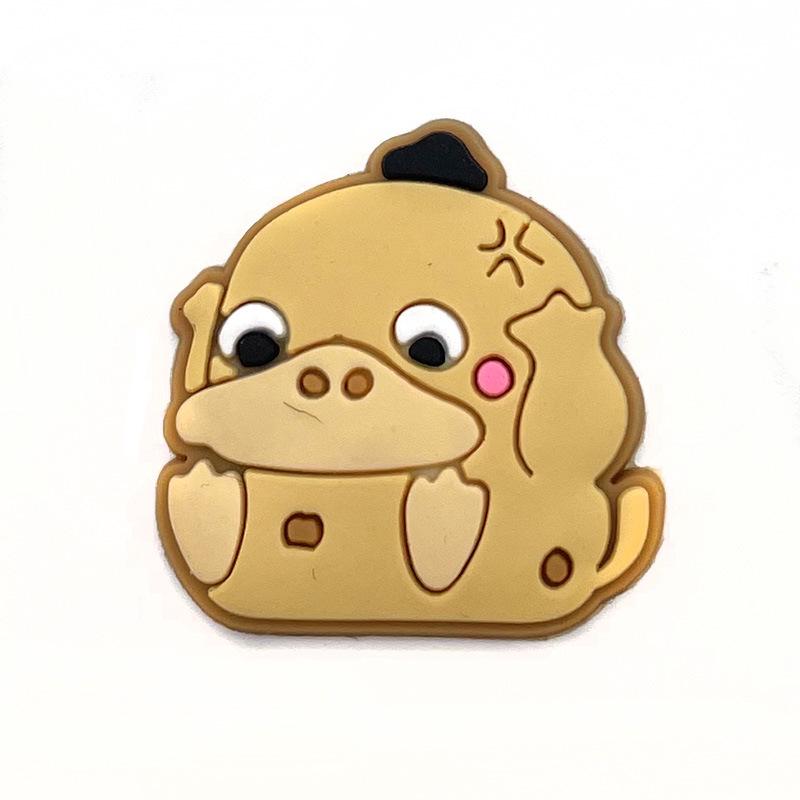 Adorable Cartoon Clog Charms - Soft PVC Rubber Shoe Buckles